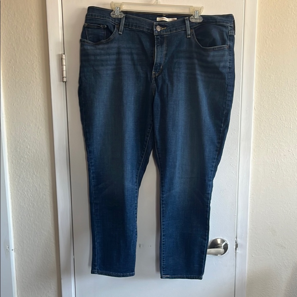 Levi's Women's Skinny Jeans - Dark Blue